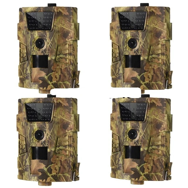 2-Pack 12MP-1080P Hunting Trail Camera For Outdoors-90 Degree Wide Angle and 100ft Detection Range-0.1s Trigger Time-Waterproof