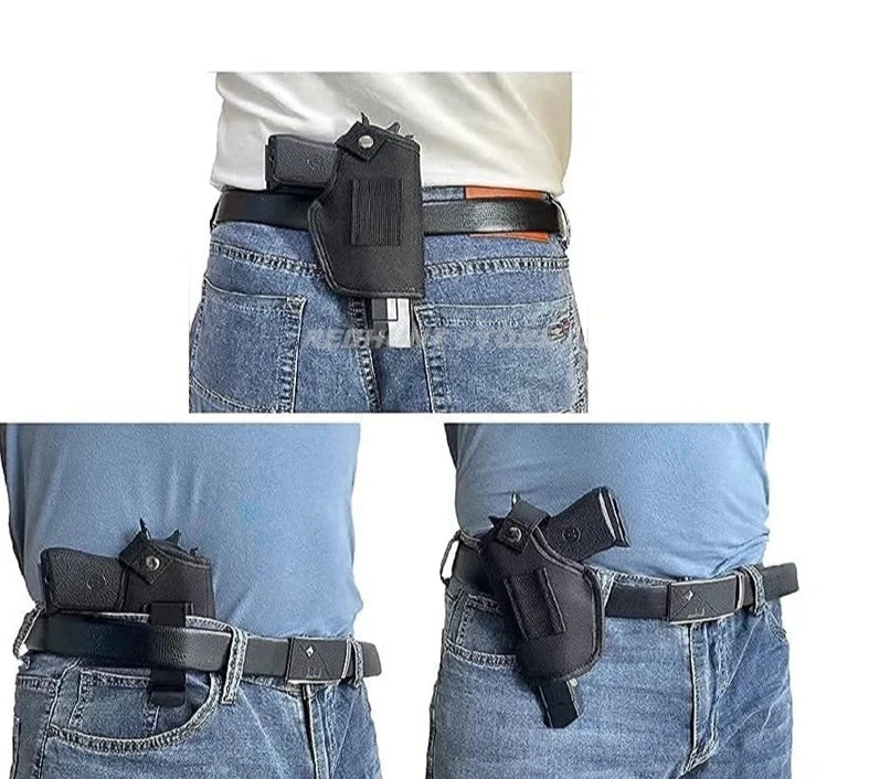 Universal Inside Outside Concealed Carry Waistband Gun Holster