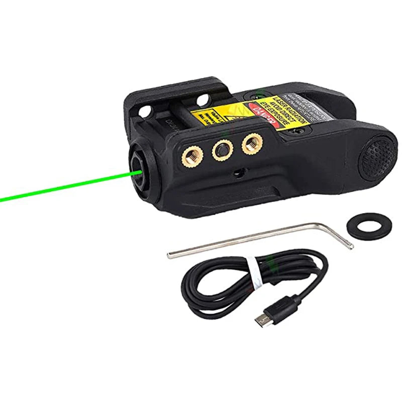 Rechargeable Walther PPQ Sight Laser-Compatible with Various Firearms