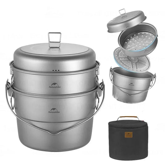 Camping Cookware- Front View