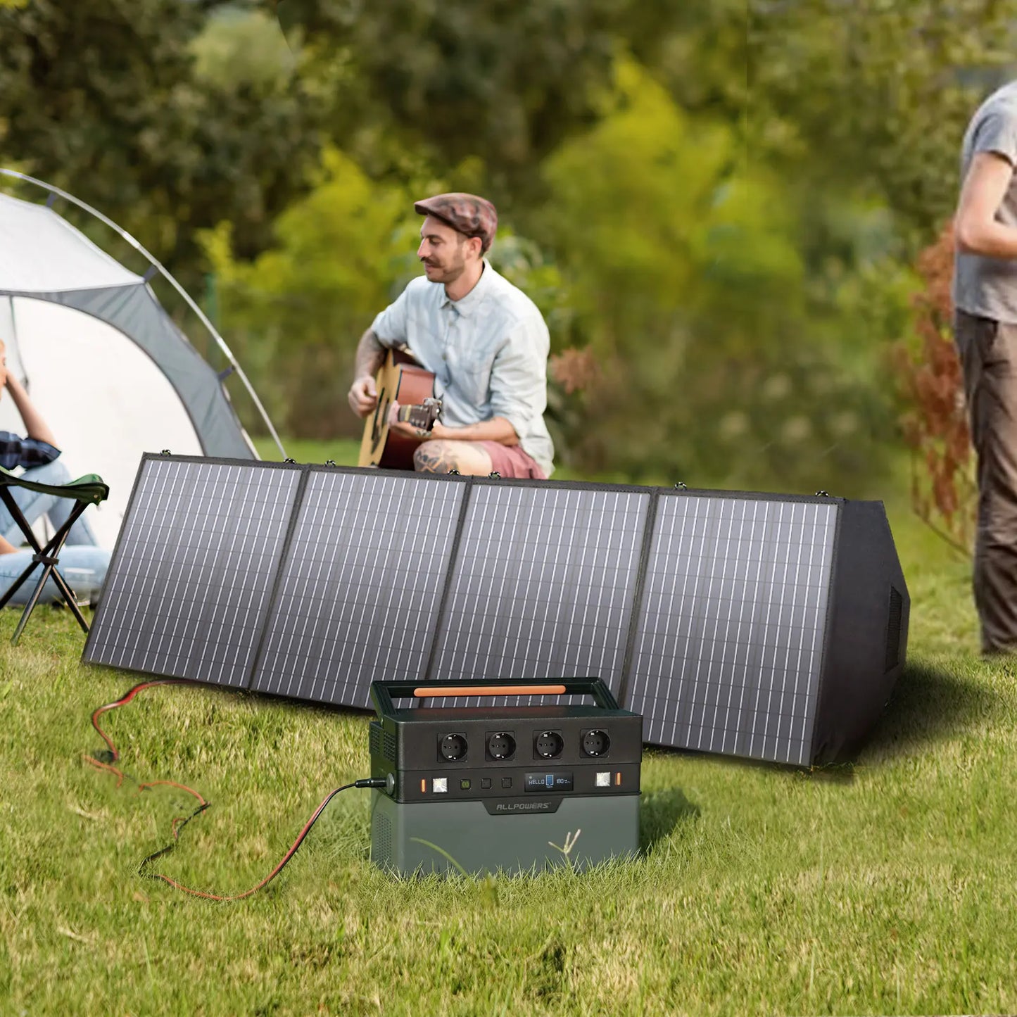 Solar Generator-Outdoor view